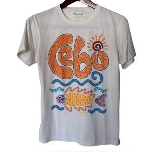 Summer 🇵🇭Cebu, Philippines T-shirt Women’s M, 60% Cotton 40% Polyester, Made WEL